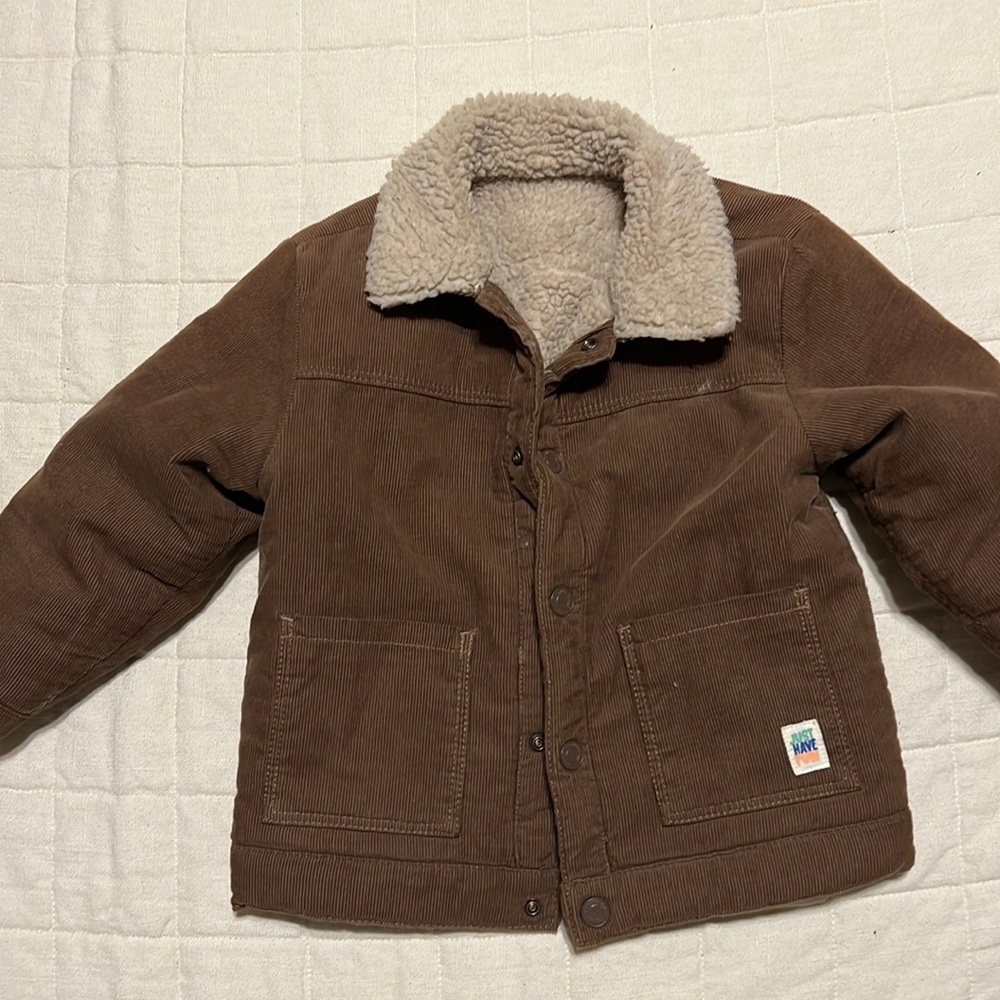 Zara lined corduroy jacket